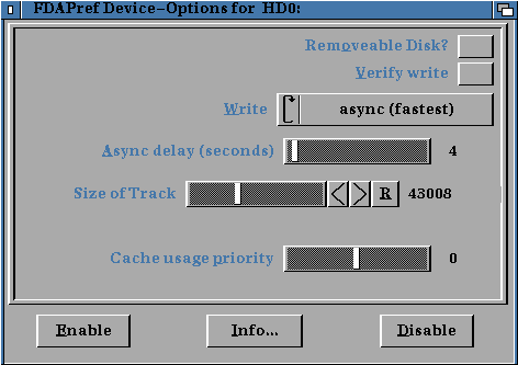 Device window